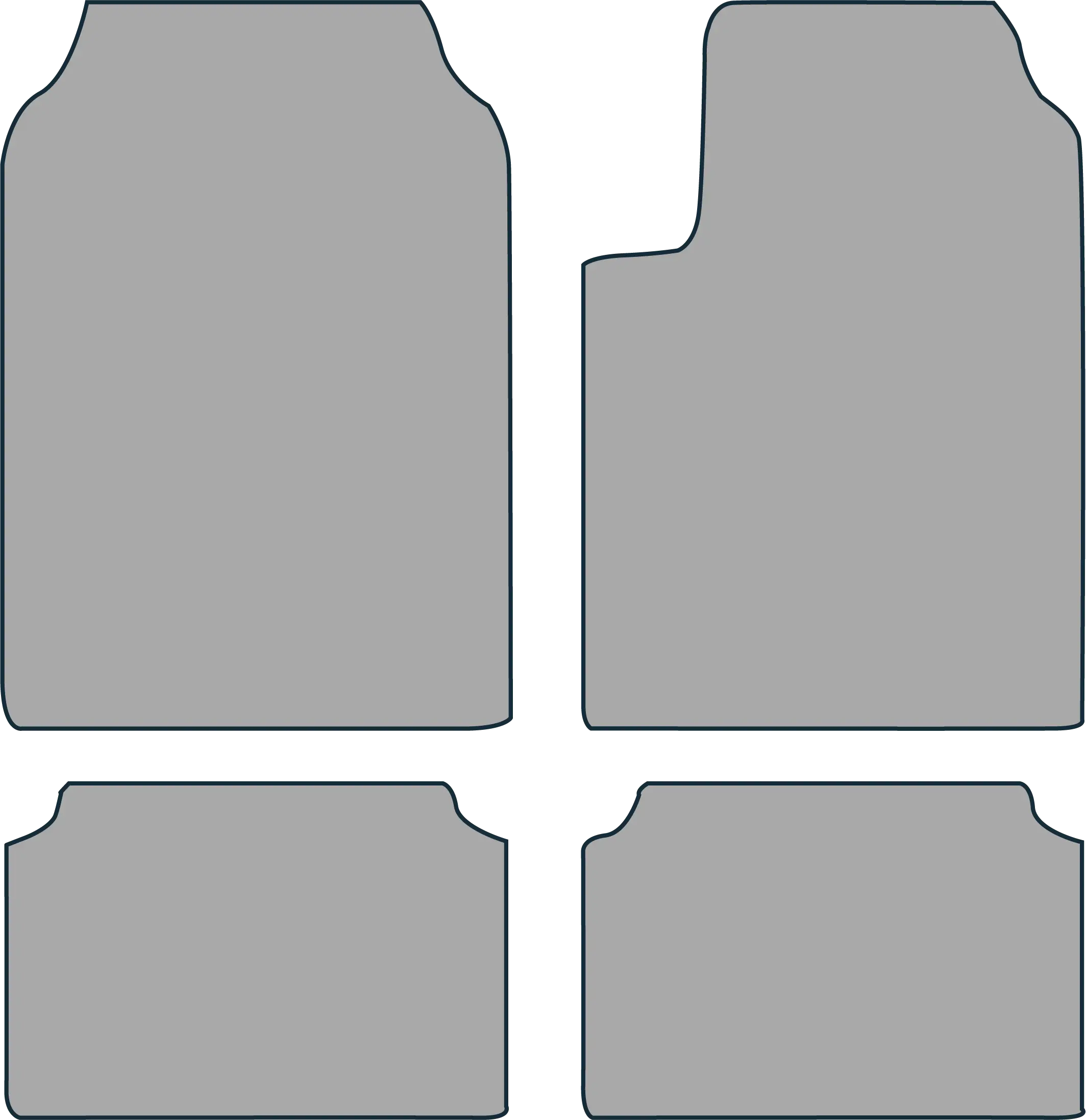 Suspended Pedal Layout